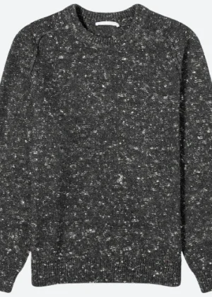 Helmut Lang Speckled Knit Sweatshirt