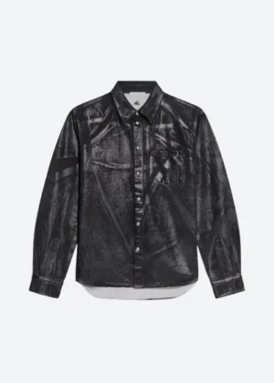 Helmut Lang Sleek Leather Elegance Jacket