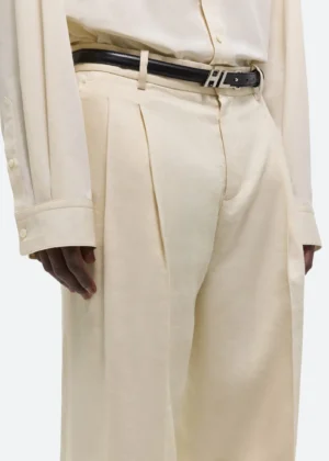 DOUBLE PLEATED PANTS