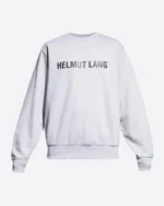 Helmut Lang Men’s Core Logo Terry Sweatshirt
